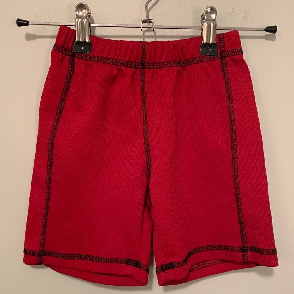 Kids Headquarters Red Basketball Shorts
